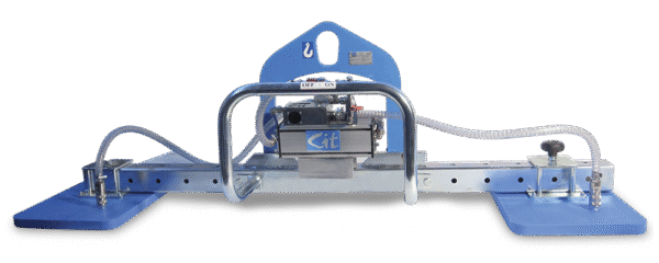 VENTOSE 2 PIASTRE series TOP VACCUM LIFTER WITH 2 SCUCTION PADS