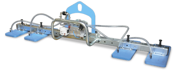 VENTOSE 4 PIASTRE IN LINEA VACCUM LIFTER WITH 4 SCUCTION PADS