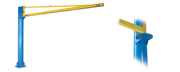 COLUMN JIB CRANE WITH ARM IN TIRANTATA BEAM - MOD. CM2