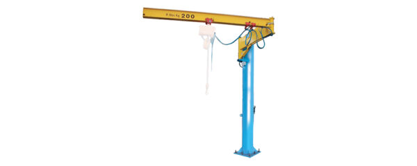 COLUMN JIB CRANE WITH ARTICULATED ARM - MOD. CMBS