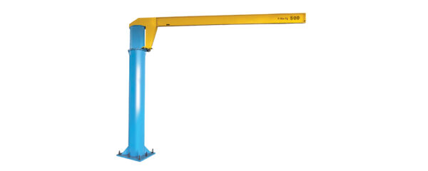JIB CRANE WITH 360 ° MANUAL ROTATION COLUMN - MOD. CMRM